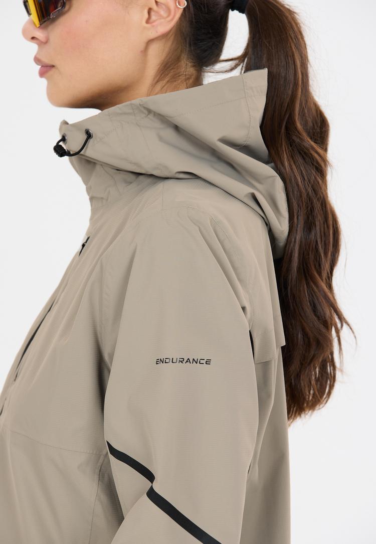 Endurance Endurance Seren Regenjacke Damen - 1072 Vintage Khaki - 3 | SportScheck
