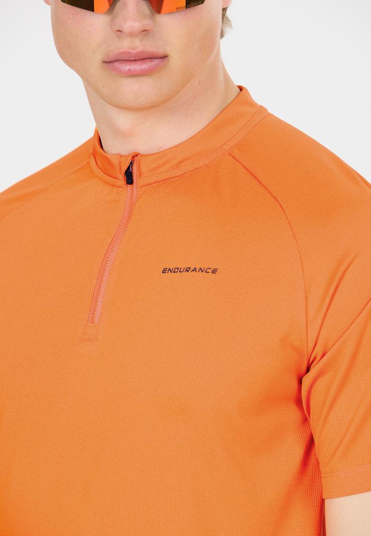Endurance Endurance Crow T-Shirt Herren - 5378 Persimmon Orange - 1 | SportScheck