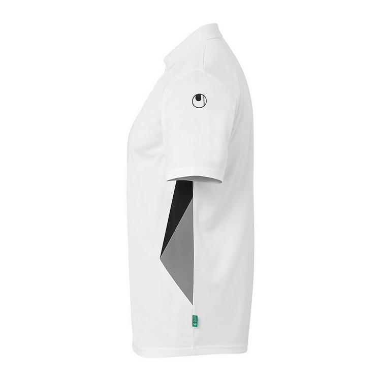 Uhlsport Uhlsport Equipe 29 Poloshirt Kinder - wei&szlig;/steingrau/schwarz - 0 | SportScheck