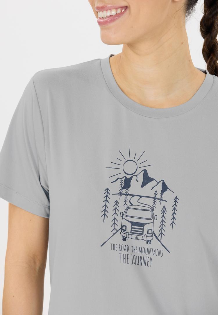 Whistler Whistler Tergo Printshirt Damen - 1037 Quarry - 1 | SportScheck