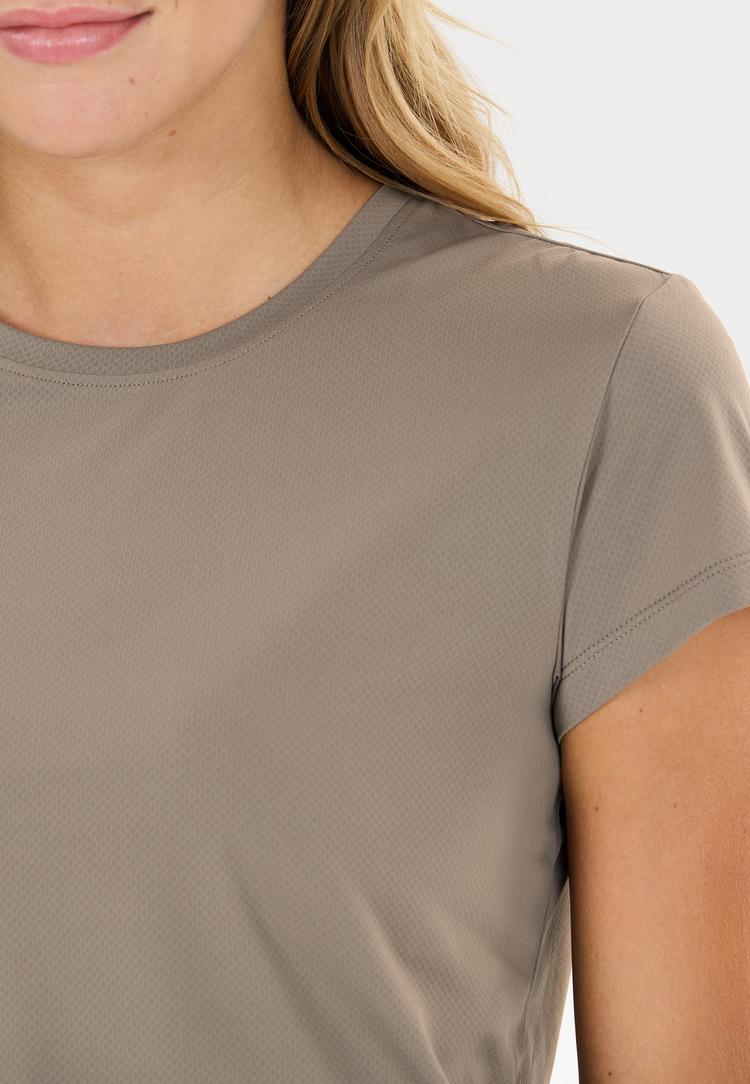 Athlecia Athlecia Doja Funktionsshirt Damen - 1292 Greige - 1 | SportScheck