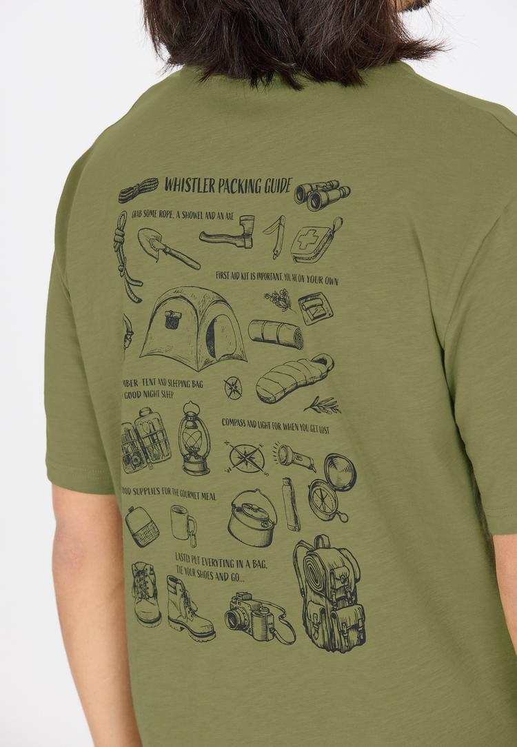 Whistler Whistler Caloot Printshirt Herren - 3232 Loden Green - 1 | SportScheck