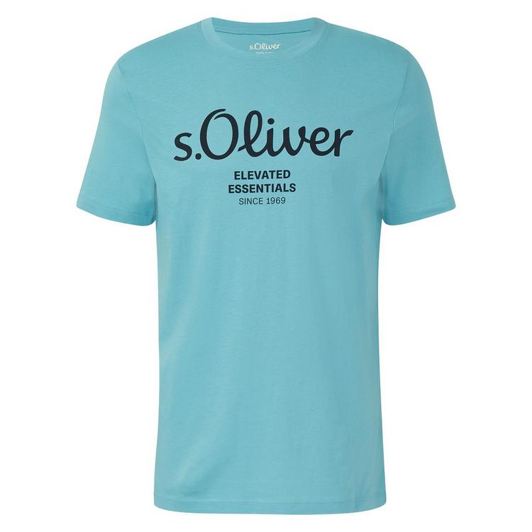 S.OLIVER S.OLIVER T-Shirt T-Shirt Herren - Hellblau/Dunkelblau/Dunkelgrau/Schwarz - 0 | SportScheck