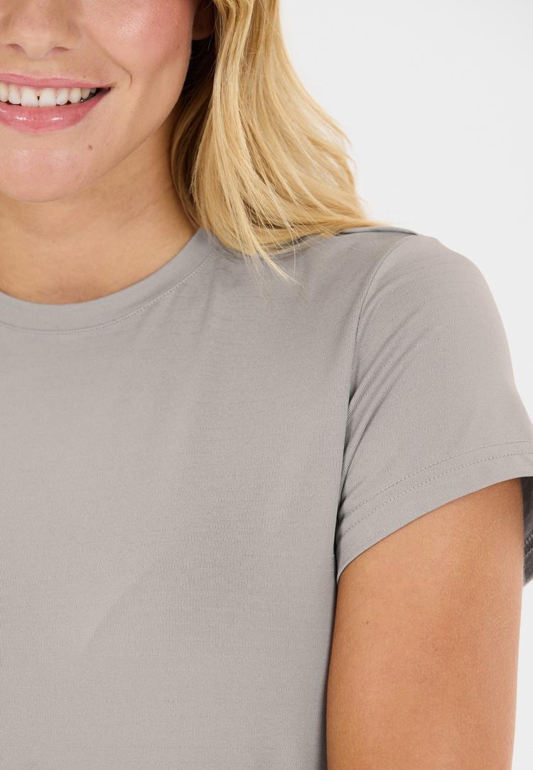 Athlecia Athlecia Miwa Funktionsshirt Damen - 1314 Light Heather - 1 | SportScheck