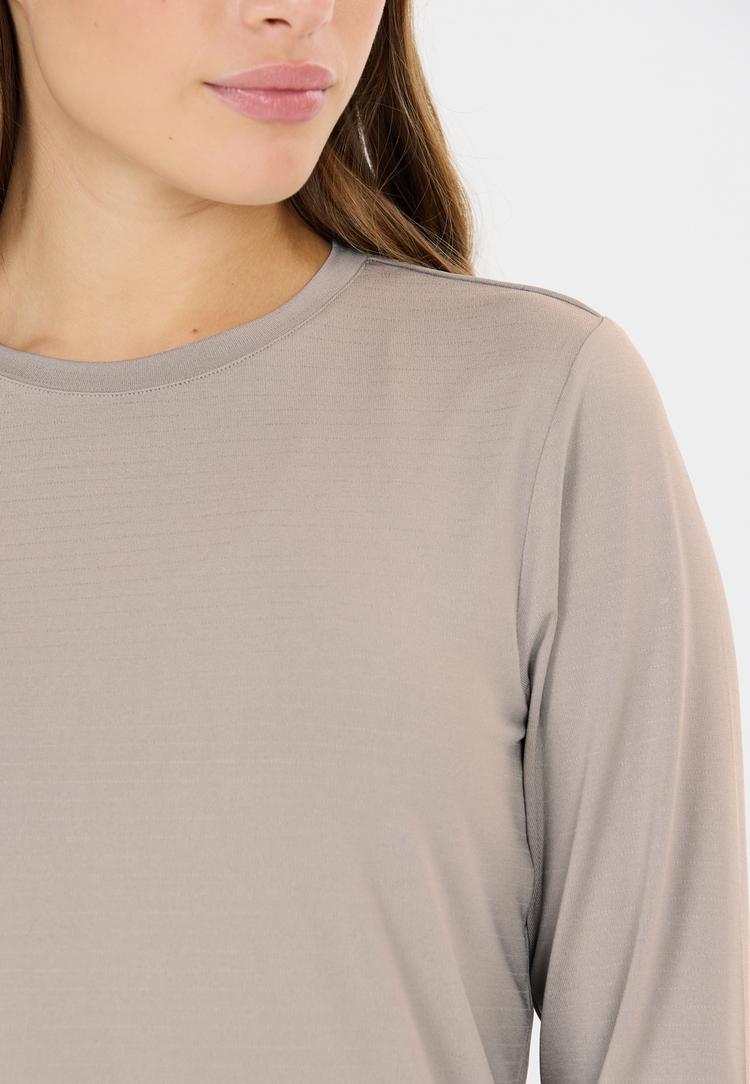 Athlecia Athlecia Miwa Langarmshirt Damen - 1314 Light Heather - 1 | SportScheck