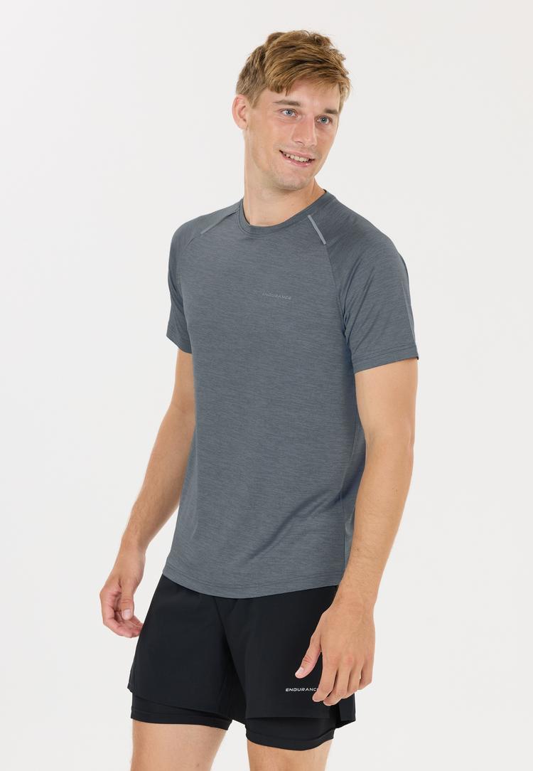 Endurance Endurance Abagael Laufshirt Herren - 2182 Flint Stone - 2 | SportScheck