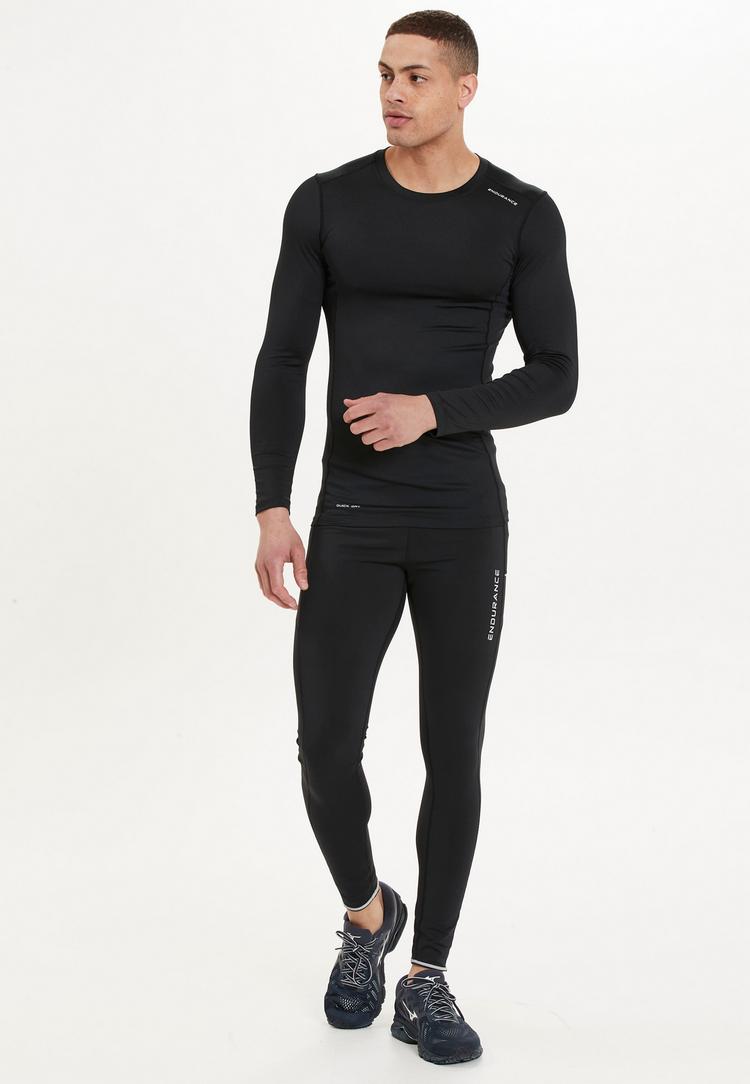 Endurance Endurance Power V2 Langarmshirt Herren - 1001 Black - 0 | SportScheck