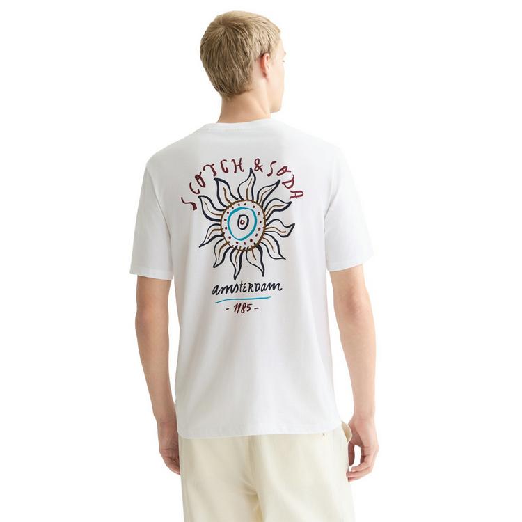Scotch & Soda Scotch & Soda T-Shirt T-Shirt Herren - Wei&szlig; - 2 | SportScheck