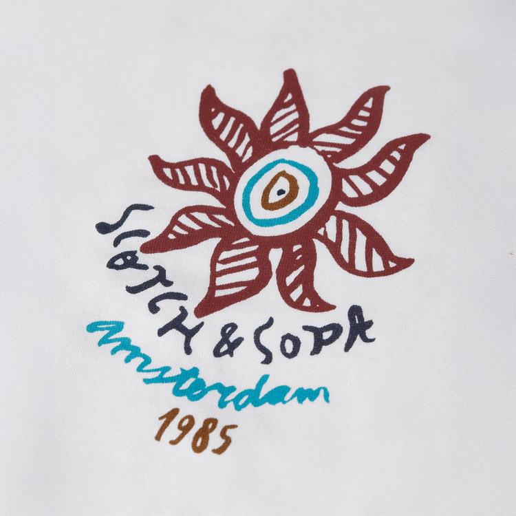 Scotch & Soda Scotch & Soda T-Shirt T-Shirt Herren - Wei&szlig; - 5 | SportScheck