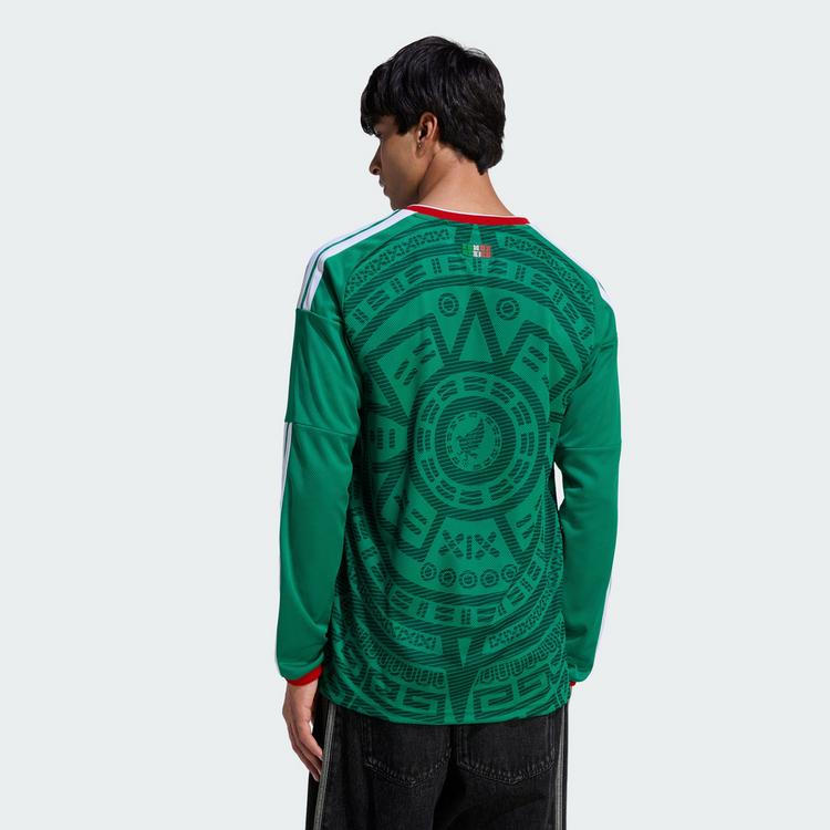 adidas adidas Mexiko 26 Lang&auml;rmeliges Heimtrikot Trikot Herren - Bold Green - 1 | SportScheck