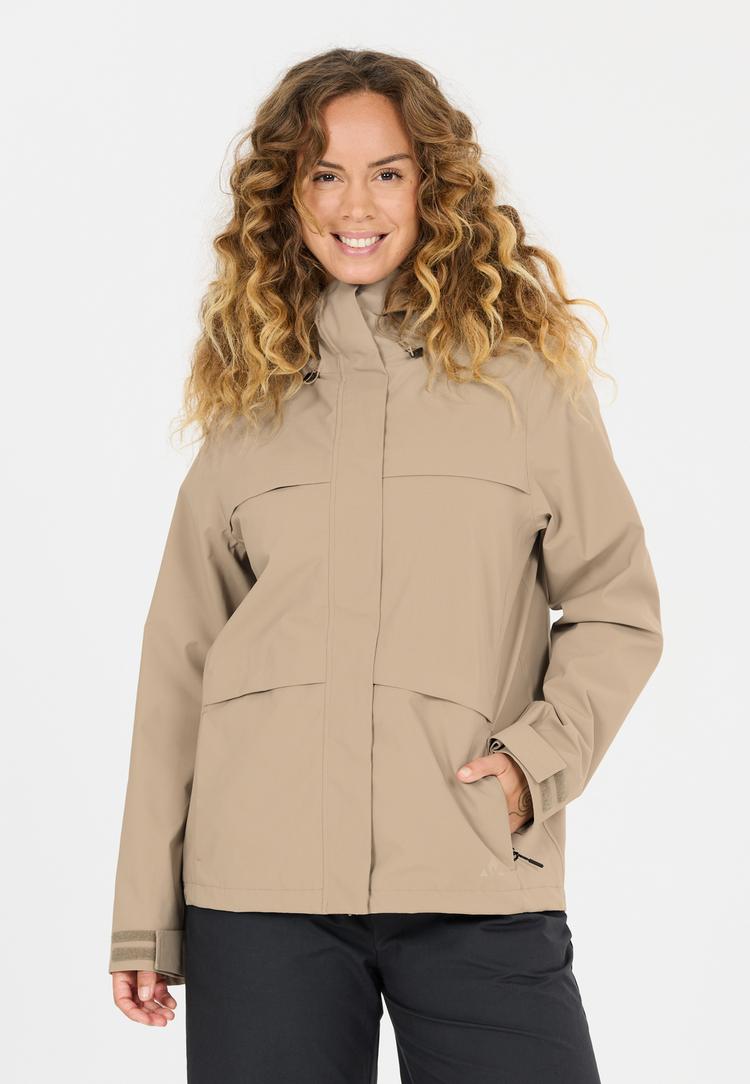 Whistler Whistler Liel Regenjacke Damen - 5372 Weathered Teak - 1 | SportScheck