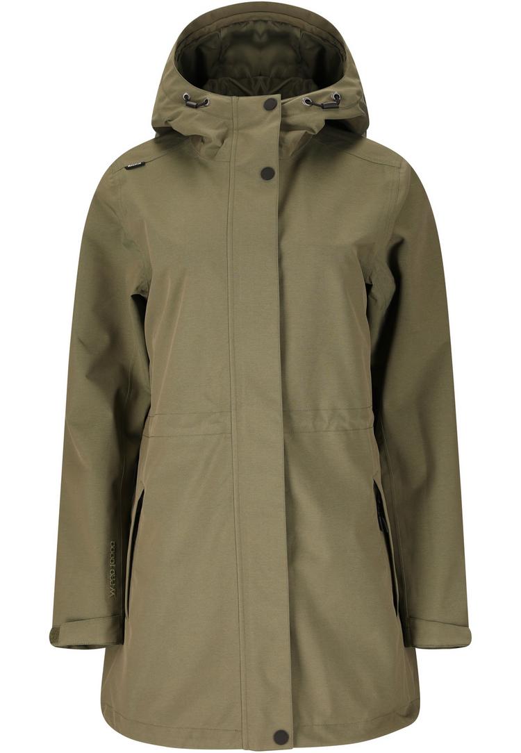 Whistler Whistler Aylie Regenjacke Damen - 3234 Dusty Olive - 0 | SportScheck