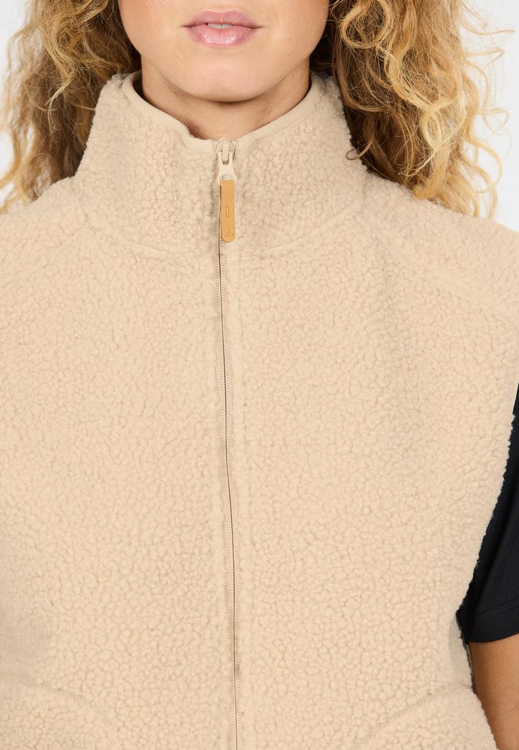 Whistler Whistler Pioneer Fleeceweste Damen - 1106 Oatmeal - 1 | SportScheck