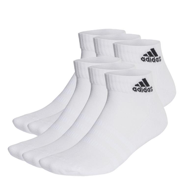 adidas adidas Cushioned Sportswear Ankle Socken, 6 Socken - White / Black - 0 | SportScheck