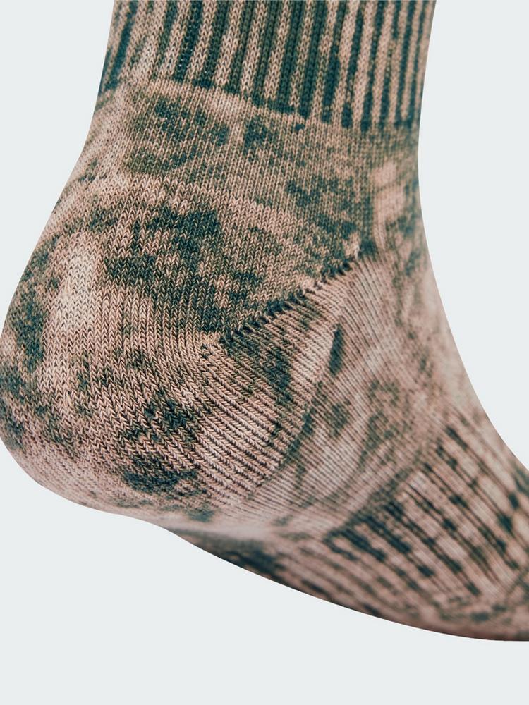 adidas adidas Stonewash Crew Socken, 3 Paar Socken - Warm Sandstone / Aurora Ivy / White - 1 | SportScheck