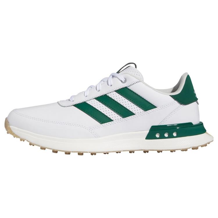 adidas adidas S2G Spikeless Leather 24 Golfschuh Multifunktionsschuhe Herren - Cloud White / Collegiate Green / Gum - 0 | SportScheck