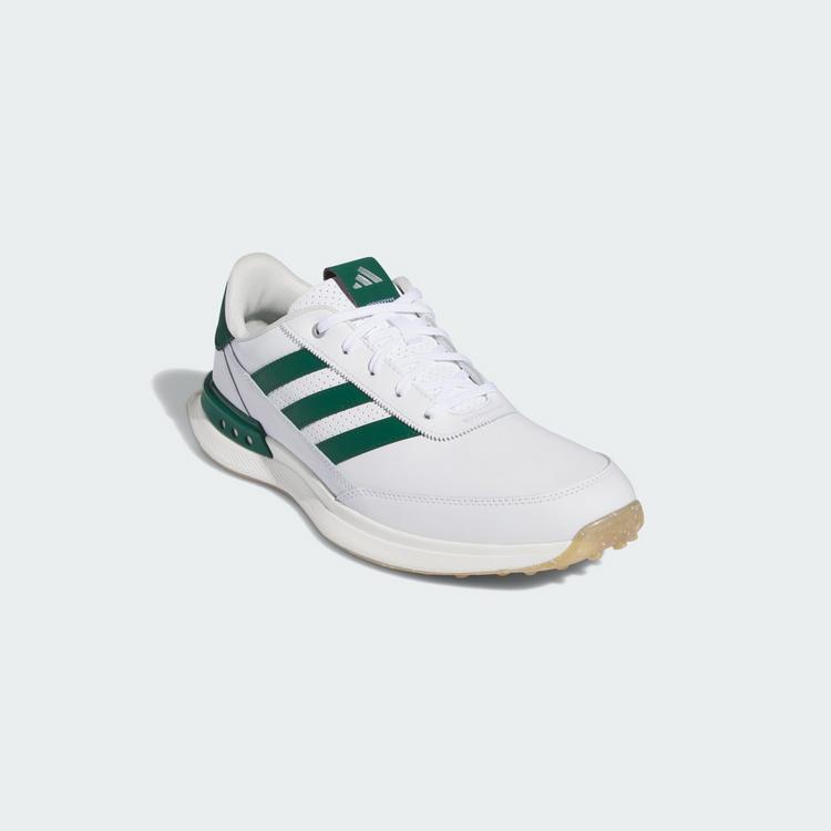 adidas adidas S2G Spikeless Leather 24 Golfschuh Multifunktionsschuhe Herren - Cloud White / Collegiate Green / Gum - 3 | SportScheck