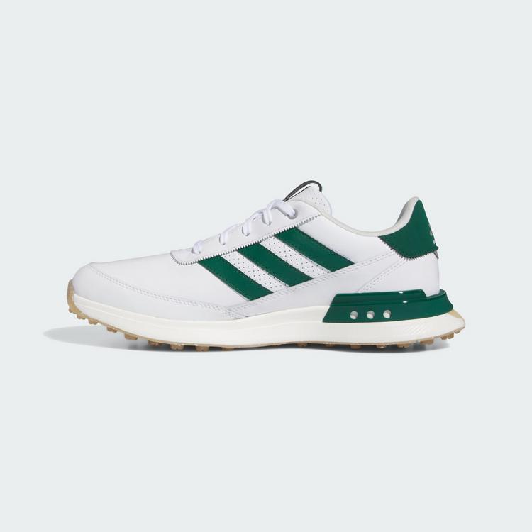 adidas adidas S2G Spikeless Leather 24 Golfschuh Multifunktionsschuhe Herren - Cloud White / Collegiate Green / Gum - 5 | SportScheck