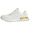 adidas S2G 25 Leder Spikeless Golfschuhe Multifunktionsschuhe Damen - Off White / Gold Metallic / Gum