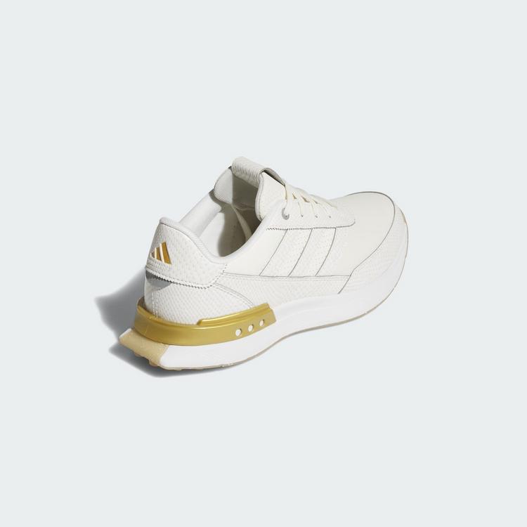 adidas adidas S2G 25 Leder Spikeless Golfschuhe Multifunktionsschuhe Damen - Off White / Gold Metallic / Gum - 4 | SportScheck
