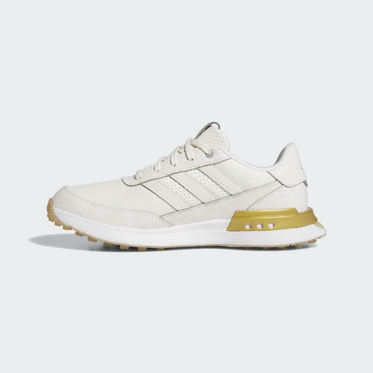 adidas adidas S2G 25 Leder Spikeless Golfschuhe Multifunktionsschuhe Damen - Off White / Gold Metallic / Gum - 5 | SportScheck