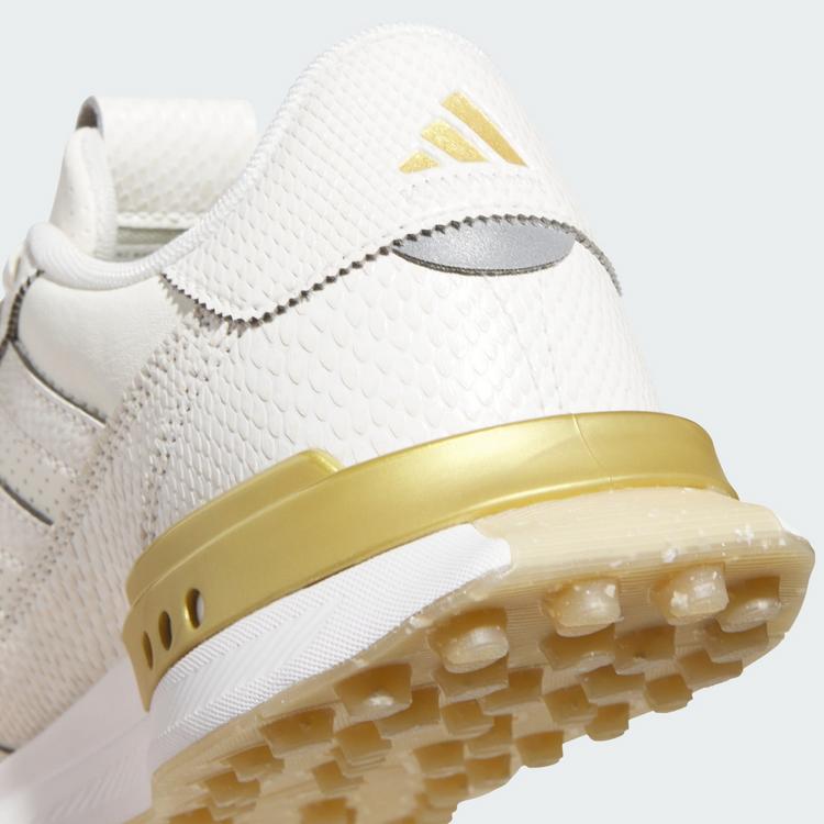 adidas adidas S2G 25 Leder Spikeless Golfschuhe Multifunktionsschuhe Damen - Off White / Gold Metallic / Gum - 7 | SportScheck