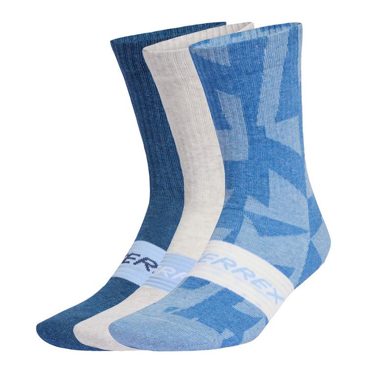 adidas adidas Terrex Multi Socken, 3 Paar Socken - Glow Blue / White / Tech Indigo - 0 | SportScheck