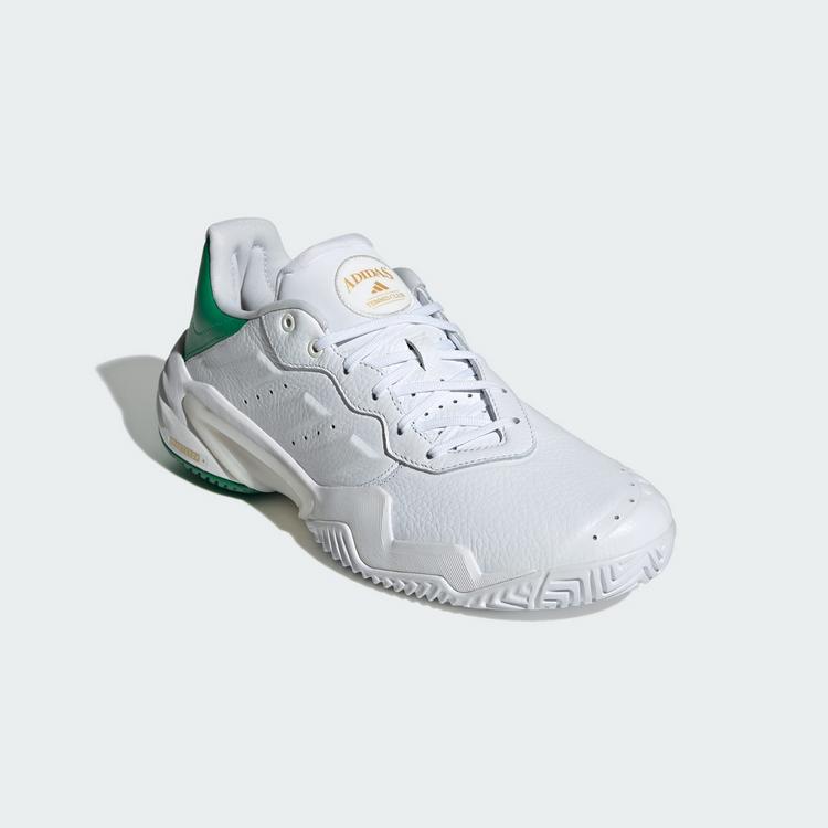 adidas adidas Barricade 13 Leather Tennisschuh Tennisschuhe Herren - White / Cloud White / Cloud White - 3 | SportScheck