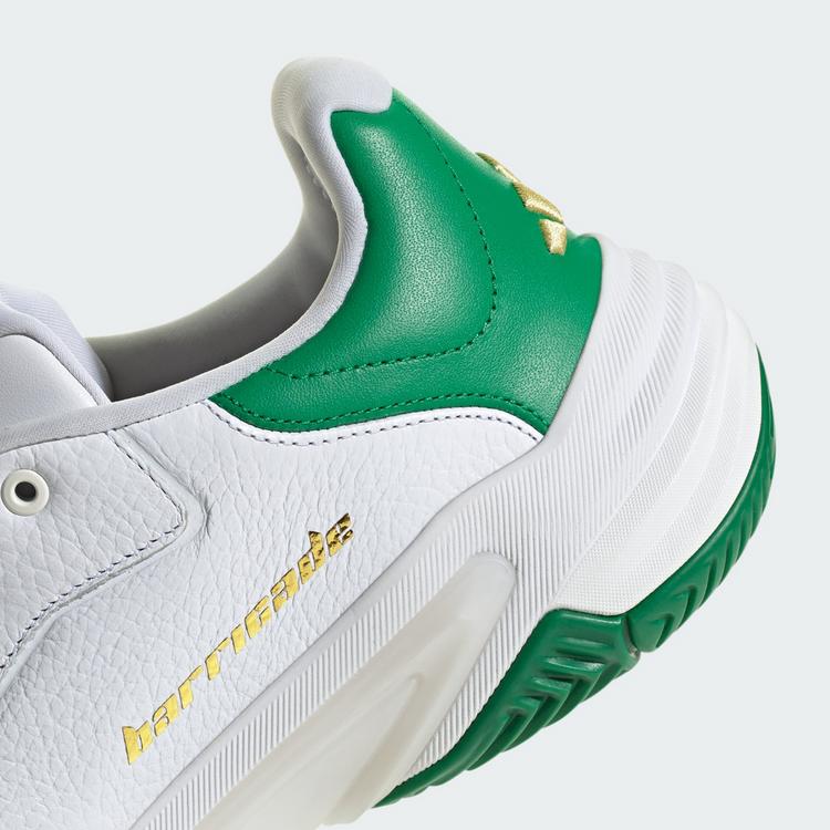 adidas adidas Barricade 13 Leather Tennisschuh Tennisschuhe Herren - White / Cloud White / Cloud White - 7 | SportScheck