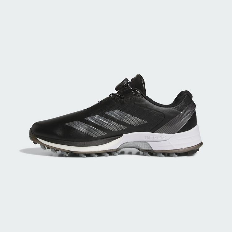 adidas adidas Adizero Zg Lo Boa Spikeless Golfschuh Multifunktionsschuhe Herren - Core Black / Silver Metallic / Iron Metallic - 5 | SportScheck