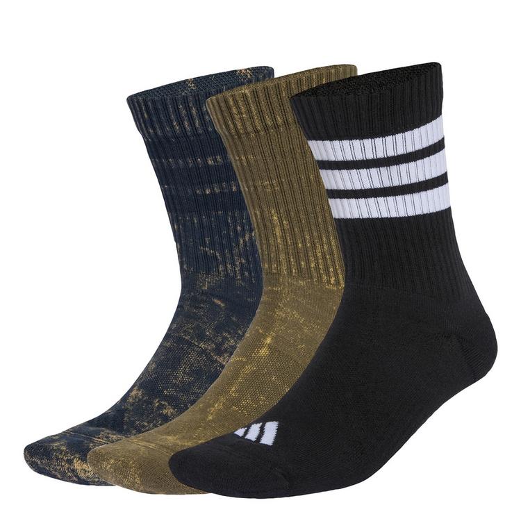 adidas adidas Stonewash Crew Socken, 3 Paar Socken - Aurora Ink / Olive Strata / Black / White - 0 | SportScheck