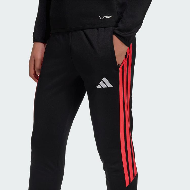 adidas adidas Tiro26 League Kids Trainingshose, Trainingshose Kinder - Black / Semi Lucid Red - 0 | SportScheck