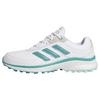 adidas Zoysia Spikeless Golfschuh Multifunktionsschuhe Damen - Cloud White / Powder Teal / Semi Flash Aqua
