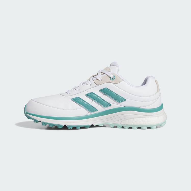 adidas adidas Zoysia Spikeless Golfschuh Multifunktionsschuhe Damen - Cloud White / Powder Teal / Semi Flash Aqua - 5 | SportScheck