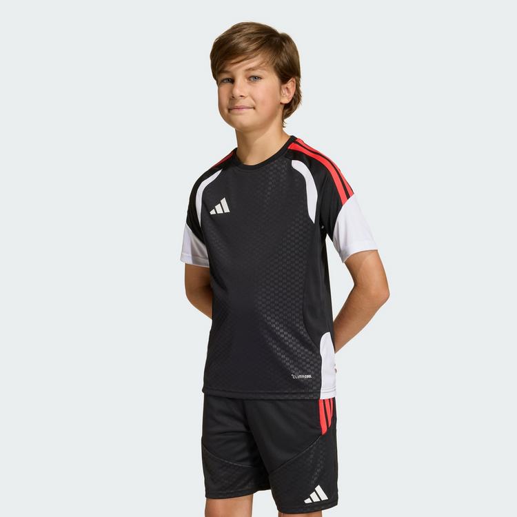 adidas adidas Tiro 26 Competition Kids Trainingstrikot Trikot Kinder - Black / Semi Lucid Red - 0 | SportScheck