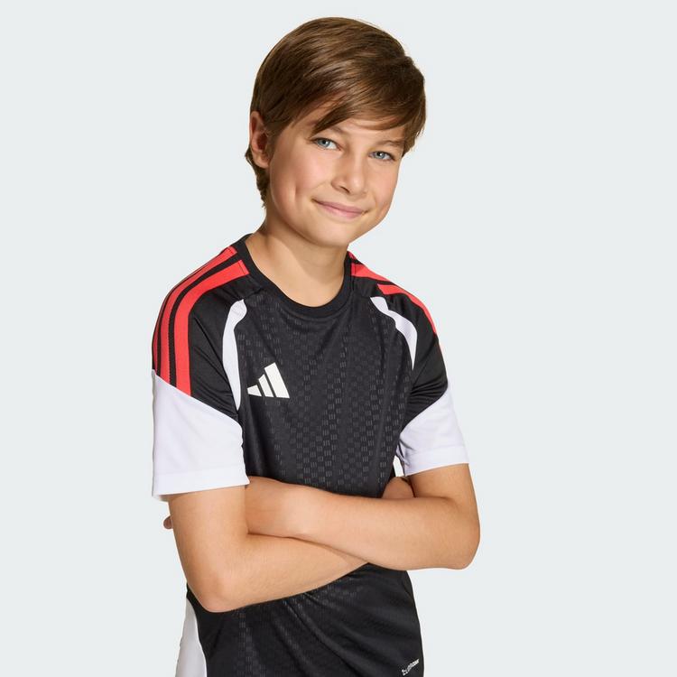 adidas adidas Tiro 26 Competition Kids Trainingstrikot Trikot Kinder - Black / Semi Lucid Red - 1 | SportScheck