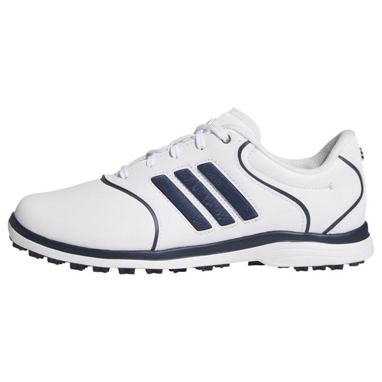 adidas adidas ALPHAFLEX ZOYSIA SPIKELESS GOLFSCHUH Multifunktionsschuhe Damen - Cloud White / Collegiate Navy / Silver Metallic - 0 | SportScheck