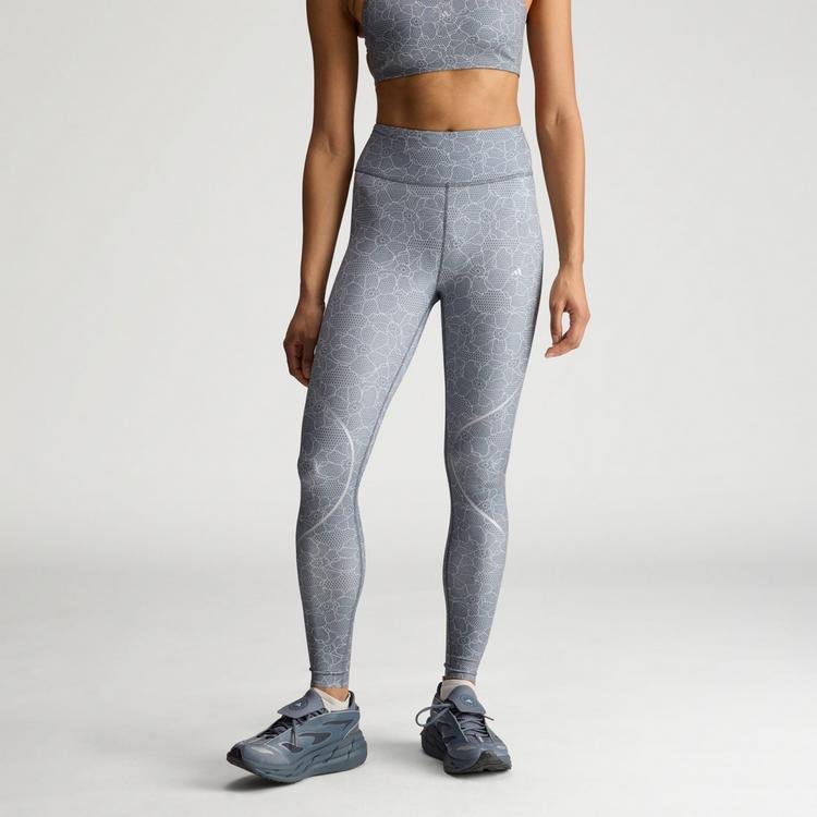adidas adidas adidas by Stella McCartney Running Leggings Damen - Light Solid Grey / Onix - 0 | SportScheck