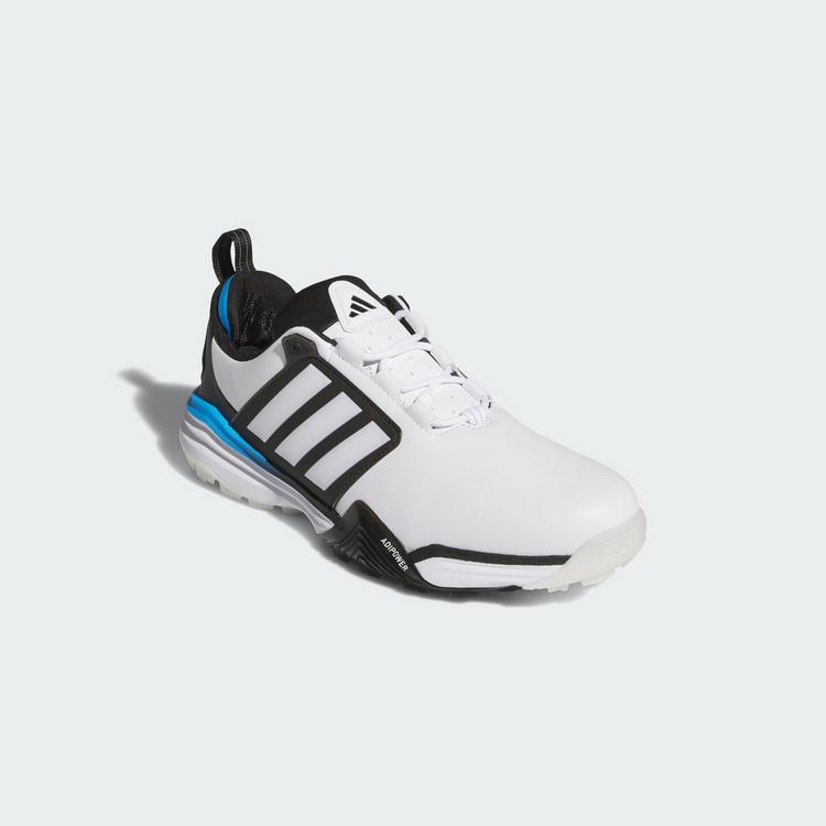 adidas adidas ADIPOWER 26 SPIKELESS GOLFSCHUH Multifunktionsschuhe Herren - Cloud White / Core Black / Lucid Ray Blue - 3 | SportScheck