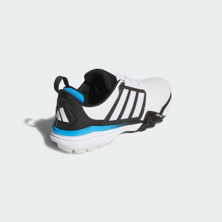 adidas adidas ADIPOWER 26 SPIKELESS GOLFSCHUH Multifunktionsschuhe Herren - Cloud White / Core Black / Lucid Ray Blue - 4 | SportScheck