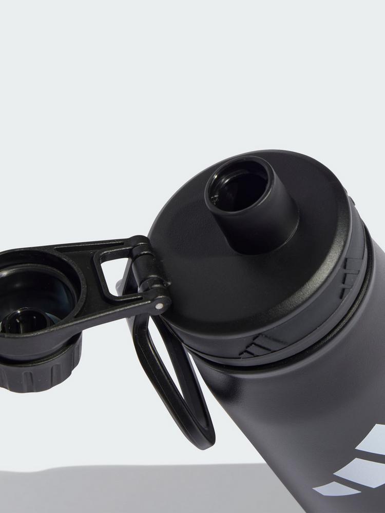 adidas adidas Trinkflasche aus Metall mit Trinkflasche - Black / Black - 1 | SportScheck
