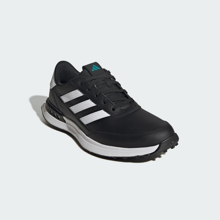 adidas adidas S2G Spikeless Leather 24 Golfschuh Multifunktionsschuhe Herren - Core Black / Cloud White / Pure Teal - 3 | SportScheck