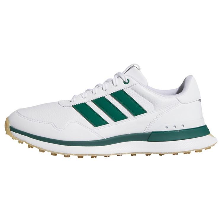 adidas adidas S2G 26 LEATHER SPIKELESS GOLFSCHUH Multifunktionsschuhe Herren - Cloud White / Collegiate Green / Gum - 0 | SportScheck