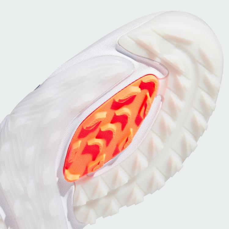 adidas adidas ADIPOWER 26 SPIKELESS GOLFSCHUH Multifunktionsschuhe Herren - Cloud White / Collegiate Navy / Lucid Orange - 7 | SportScheck