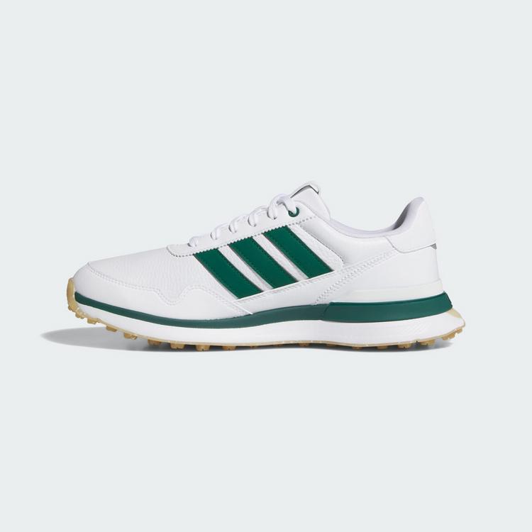 adidas adidas S2G 26 LEATHER SPIKELESS GOLFSCHUH Multifunktionsschuhe Herren - Cloud White / Collegiate Green / Gum - 5 | SportScheck