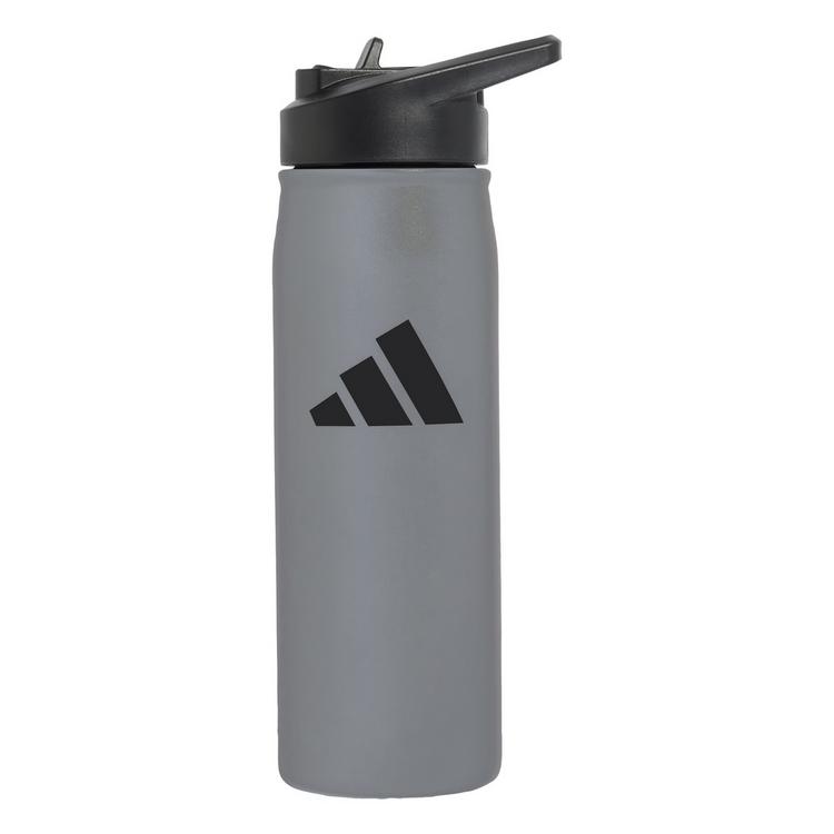 adidas adidas Trinkflasche aus Metall mit Trinkflasche - Grey / Black - 0 | SportScheck