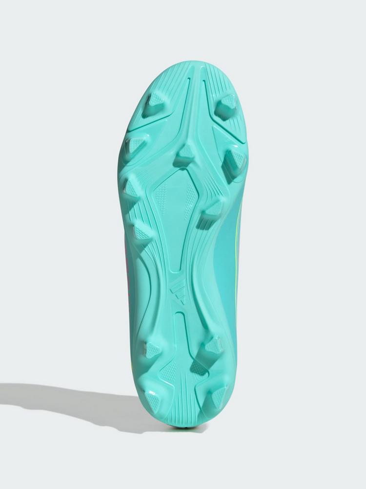 adidas adidas F50 MESSI CLUB Firm Ground/Multi Ground Fu&szlig;ballschuhe Kinder - Cloud White / Lucid Pink / Flash Aqua - 1 | SportScheck