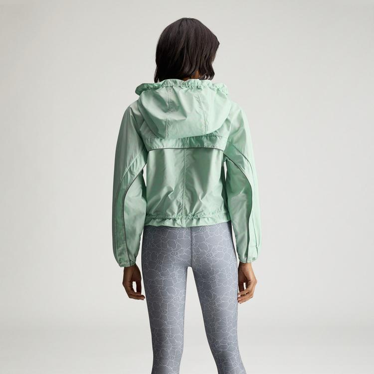 adidas adidas adidas by Stella McCartney Running Laufjacke Damen - Powder Plum / Glory Mint - 1 | SportScheck