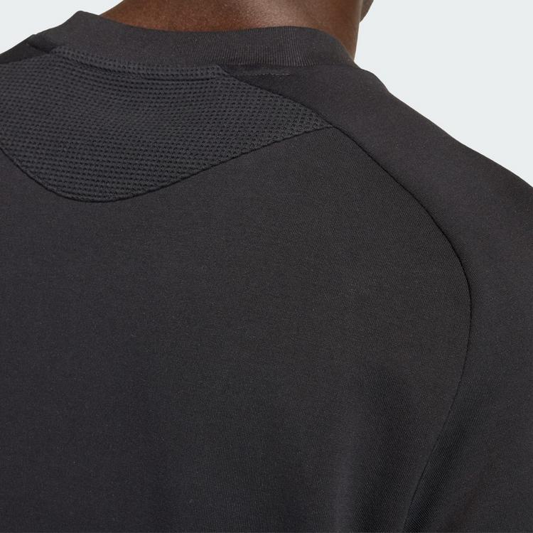 adidas adidas Tiro Travel Sweatshirt, Sweatshirt Herren - Black / Black - 1 | SportScheck