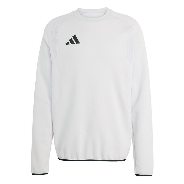 adidas adidas Tiro Travel Sweatshirt, Sweatshirt Herren - Team Light Grey / Black - 0 | SportScheck